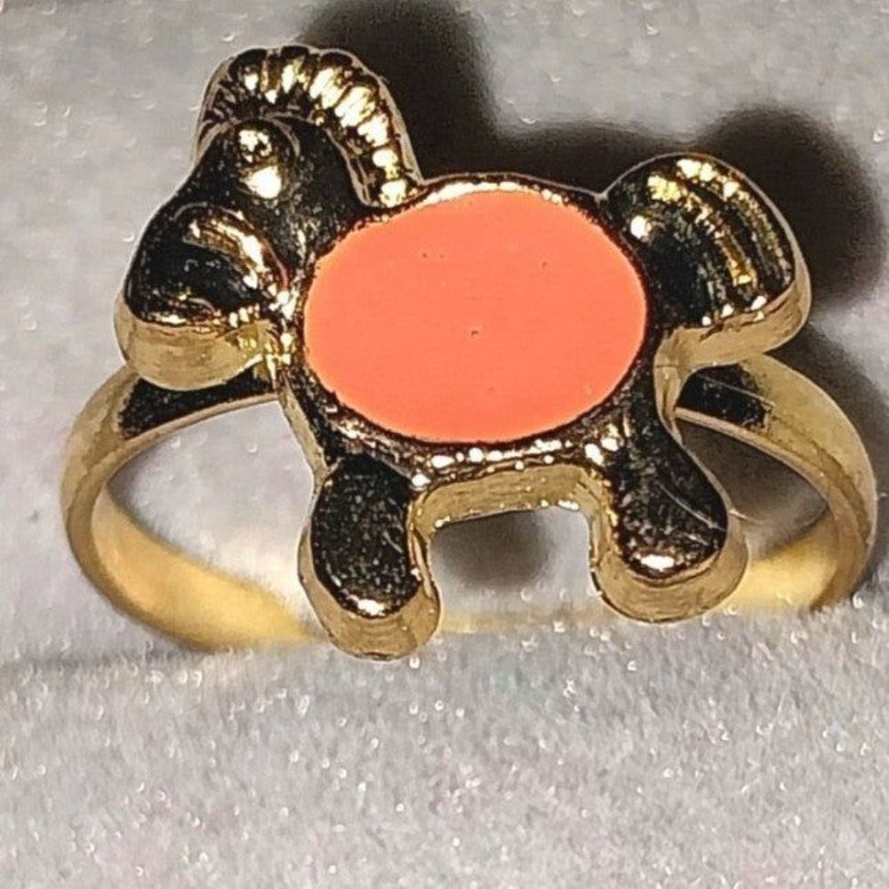 Super cute girls cartoon adjustable ring